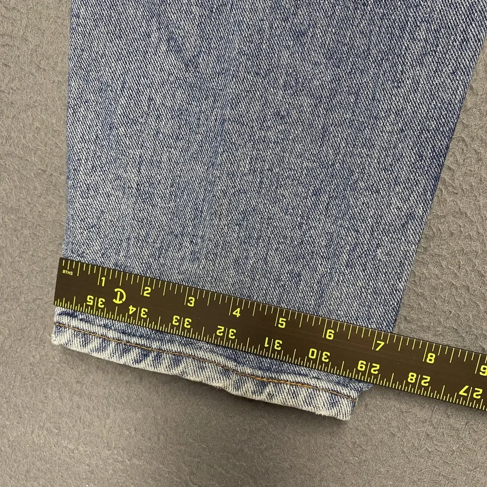 VTG Levis 550 Jeans Mens 36x34 Blue Relaxed Tapered Denim Stone Wash USA 90s‎